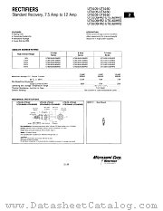 UT5160HR2 datasheet pdf Microsemi