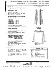 TMS27C128-XXX datasheet pdf Texas Instruments