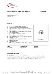 TLE4906H datasheet pdf Infineon