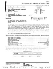 TL026C datasheet pdf Texas Instruments