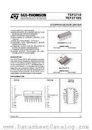TEF3718 datasheet pdf ST Microelectronics