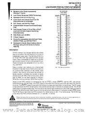 SN74ALVC7814DL datasheet pdf Texas Instruments