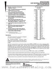 SN74ALVCH162601DGG datasheet pdf Texas Instruments
