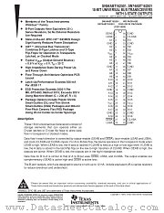 SN54ABT162501 datasheet pdf Texas Instruments