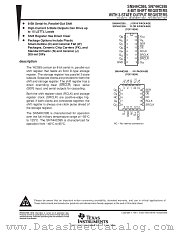 SN54HC595FK datasheet pdf Texas Instruments