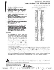 SN54ABT16853 datasheet pdf Texas Instruments