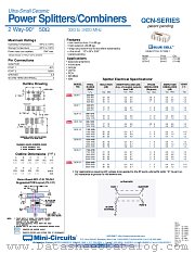 QCN-34 datasheet pdf Mini-Circuits