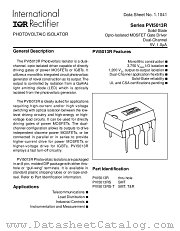 PVI5013 datasheet pdf International Rectifier