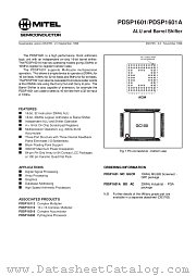 PDSP1601MCGGCR datasheet pdf Mitel Semiconductor