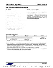 K4M513233E-F1H datasheet pdf Samsung Electronic