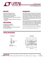 LT1009IZ datasheet pdf Linear Technology