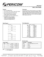 PI5C3244QE datasheet pdf Pericom Technology