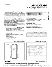 MAX5018BIPG datasheet pdf MAXIM - Dallas Semiconductor