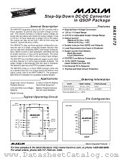 MAX1672EEE datasheet pdf MAXIM - Dallas Semiconductor