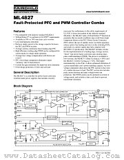 ML4827CP-2 datasheet pdf Fairchild Semiconductor
