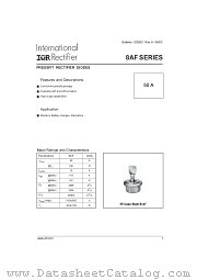 8AF1RLV datasheet pdf International Rectifier