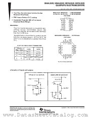 SN54LS242W datasheet pdf Texas Instruments