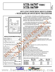 STRS6708 datasheet pdf Allegro MicroSystems