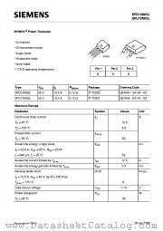 SPD13N05L datasheet pdf Siemens