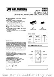 LM246D datasheet pdf ST Microelectronics