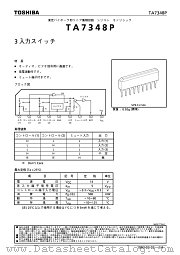 TA7348P datasheet pdf TOSHIBA