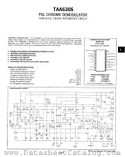 TAA630S datasheet pdf Fairchild Semiconductor