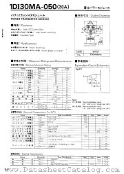 1DI30MA-050 datasheet pdf Fuji Electric