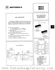 MC8T23 datasheet pdf Motorola