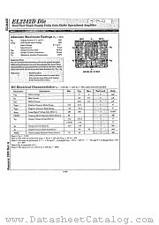 EL2242D datasheet pdf Elantec Semiconductor