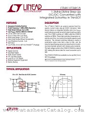 LT3461AES6 datasheet pdf Linear Technology