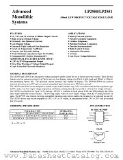 LP2951ACS-X datasheet pdf Advanced Monolithic Systems