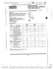 2N6767 datasheet pdf Fairchild Semiconductor