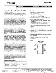 HIP6501ACB datasheet pdf Intersil