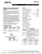 HFA1149IB datasheet pdf Intersil