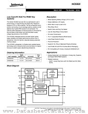 HC5503CM datasheet pdf Intersil