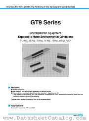 GT9-19S-2.54DSA datasheet pdf Hirose Electric