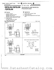 GP2L06 datasheet pdf SHARP