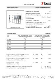 GBS4K datasheet pdf Diotec Elektronische
