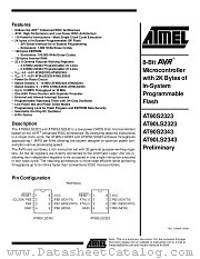 AT90S2323-10SI datasheet pdf Atmel