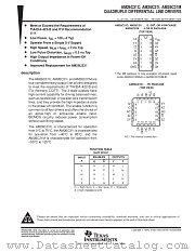 AM26C31I datasheet pdf Texas Instruments