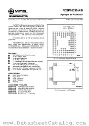 DS3884 datasheet pdf Mitel Semiconductor