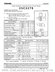 SC3279 datasheet pdf TOSHIBA