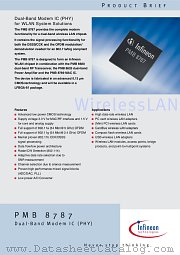 PMB8787 datasheet pdf Infineon