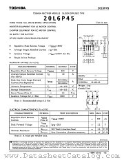 20L6P45 datasheet pdf TOSHIBA