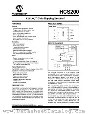 HCS200-P datasheet pdf Microchip