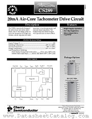 CS289GDWFR20 datasheet pdf Cherry Semiconductor