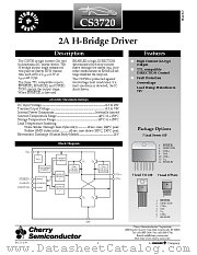 CS3720XTVA7 datasheet pdf Cherry Semiconductor