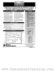 CS3842AGD8 datasheet pdf Cherry Semiconductor