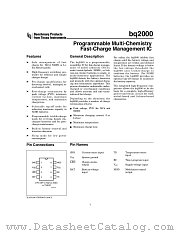 BQ2000TS datasheet pdf Texas Instruments