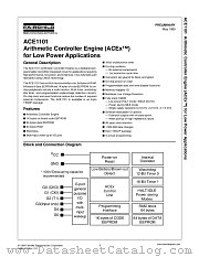 ACE1101E datasheet pdf Fairchild Semiconductor